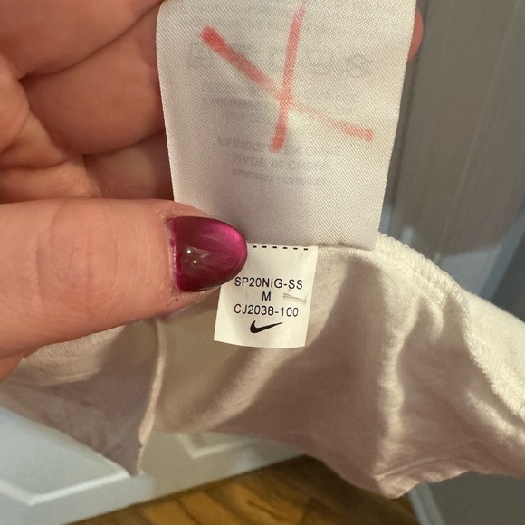 Nike Unisex Sportswear Retro Logo Tag Icon Clash Long Sleeve T Shirt Size M - Picture 5 of 6